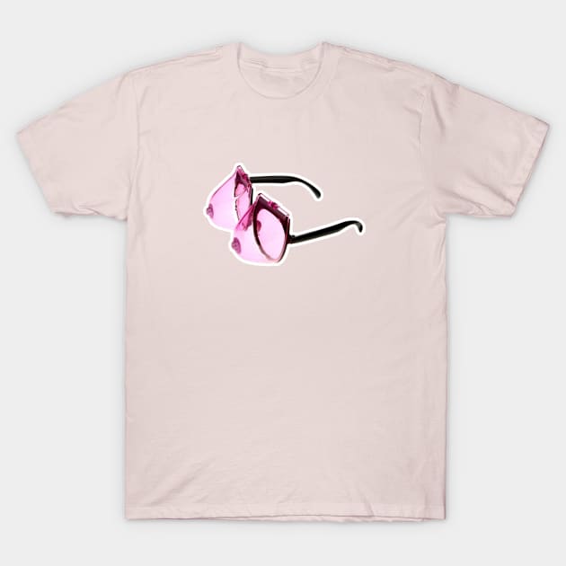 Rose-Titted Glasses T-Shirt by Durvin